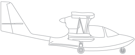 Side of Super Petrel Biplane - proven design