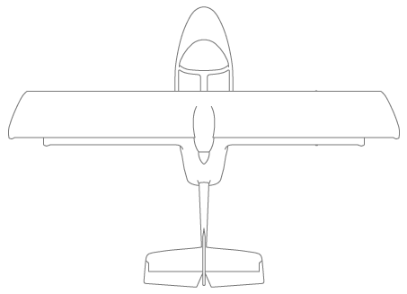 proven design - Top of Super Petrel Biplane
