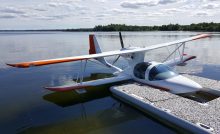 Amphib LS Aircraft Docking On Water